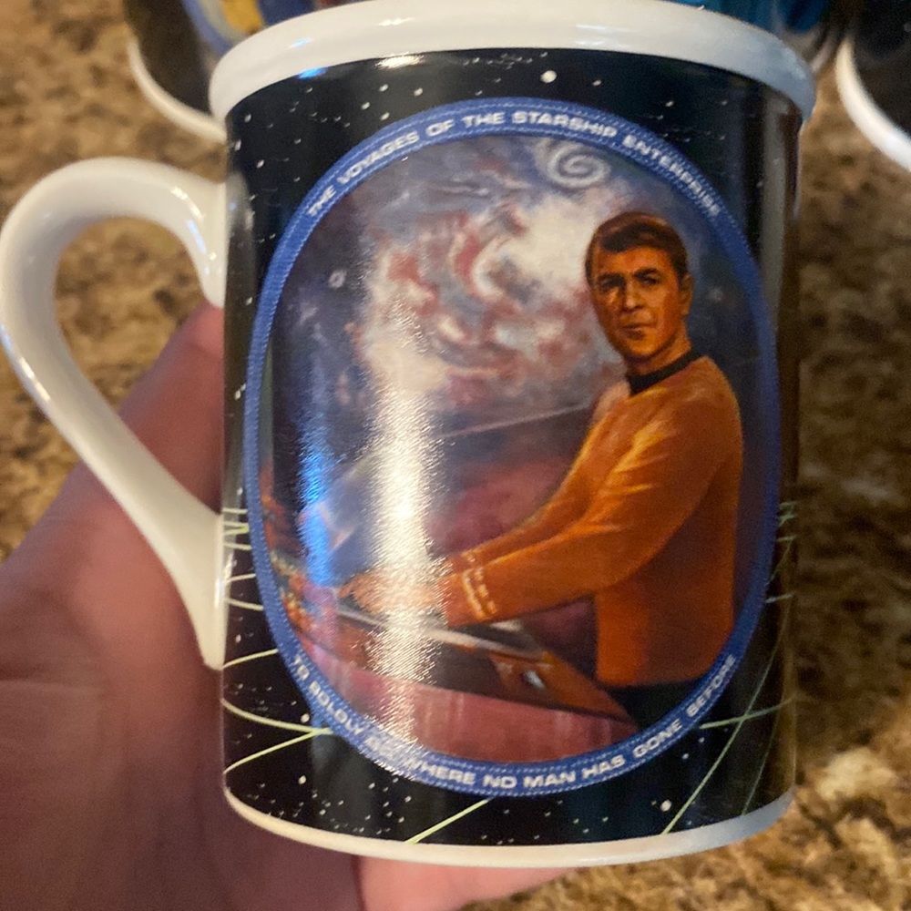 Scotty Star Trek mug
